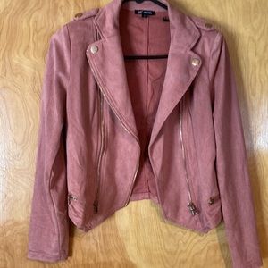 Pink Moto Jacket